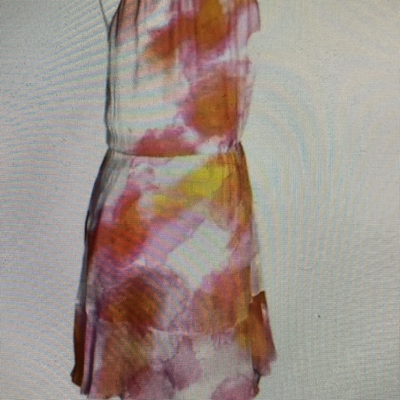 PARKER Keisha Sleeveless Summer Dress in Tie-Dyed Silk Blend - Picture 11 of 11